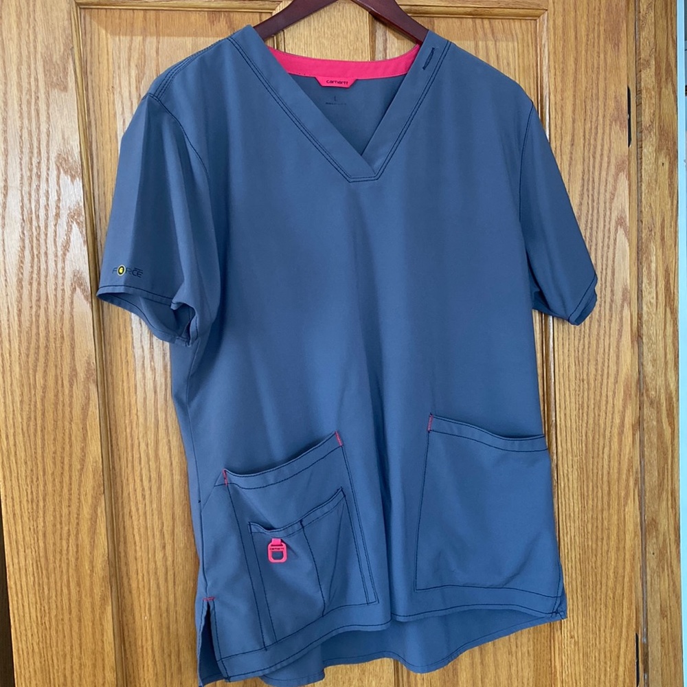 Womens Carhartt Force Scrub Top